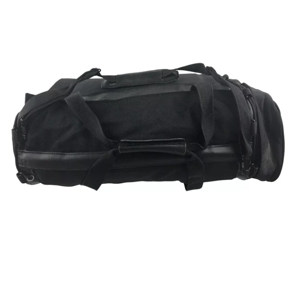 Harley Davidson Unisex Adult Black Pockets Adjustable Double Strap Duffle‎ Bag